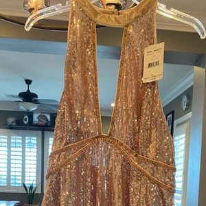 Brand new! Free People Sequined mini dress